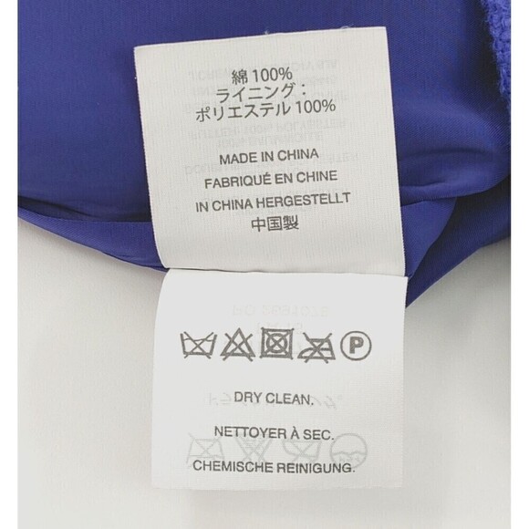 J Crew Black Label Pencil Skirt Womens 0 Blue Tweed Textured Fringe-Hem Career - Picture 11 of 13